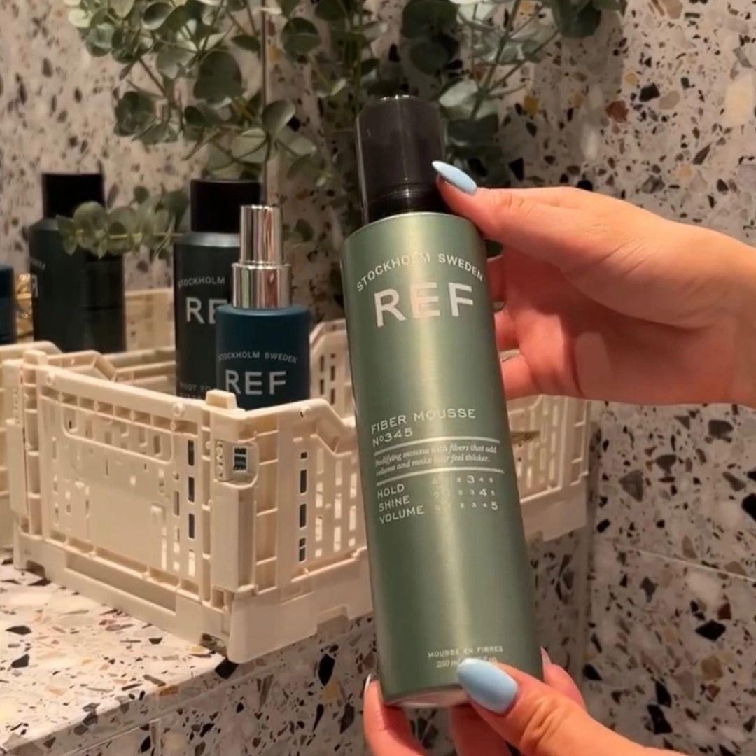 REF Stockholm Fiber Mousse No.345 250ml - Salon Brands Direct