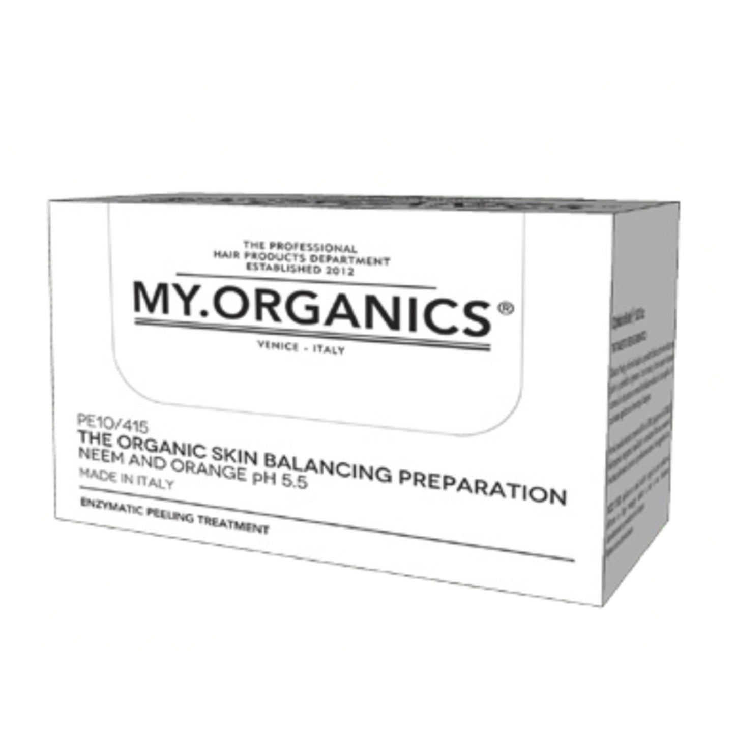 Organic Skin Balancing Preparation 12 Vials Box | My Organics